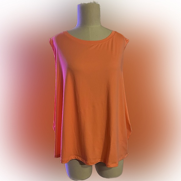 Fabletics Dry Flex Muscle Tank Orange Size 3X - Picture 1 of 4